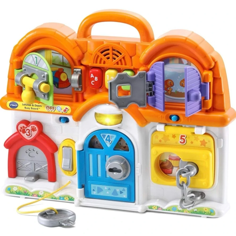 VTech Latches and Doors Busy Board